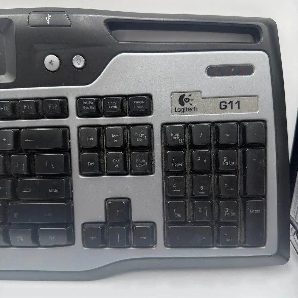 Logitech buttons environments ports